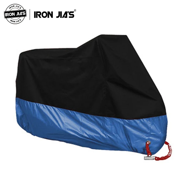 IRON JIA'S мотоциклетный чехол для велосипеда всесезонный Водонепроницаемый Пылезащитный УФ-защитный наружный внутренний мото скутер мотоциклетный дождевик - Цвет: Оранжевый