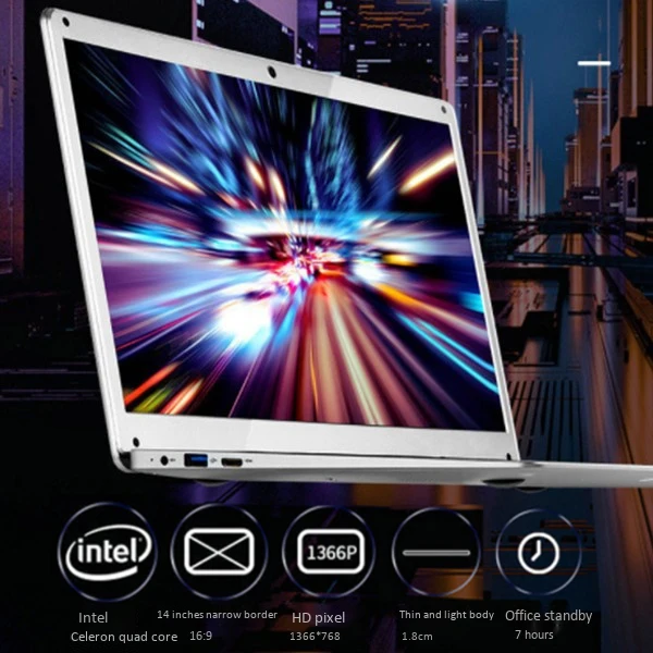 14.1 inch Hd Lightweight&Ultra-Thin 2+32G