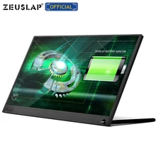 15.6 calowy ekran ultracienki FHD IPS ekran USB C kompatybilny z HDMI przenośny ekran monitora do przełącznika PS5 Macbook Huawei Mate 40