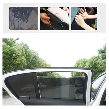 

2pcs Car Sun Protection Sticker for Side and Rear Window Car Stickers