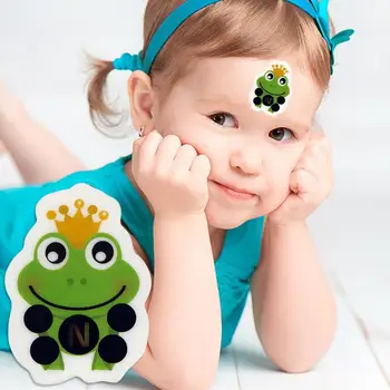 

20 Pcs/lot Children Cartoon Forehead Thermometers Body Fever Thermometer Baby's Forehead LCD Thermometers Sticker For Kids Care