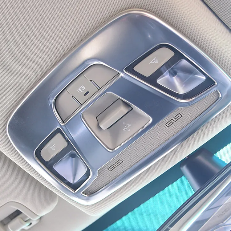 Для Geely Emgrand X3, GX3, автомобильный купол для чтения световая рамка наклейка