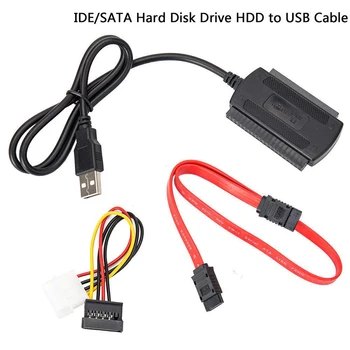 

SATA/PATA/IDE Drive to USB 2.0 Adapter Converter Cable for 2.5/3.5 Hard Drive