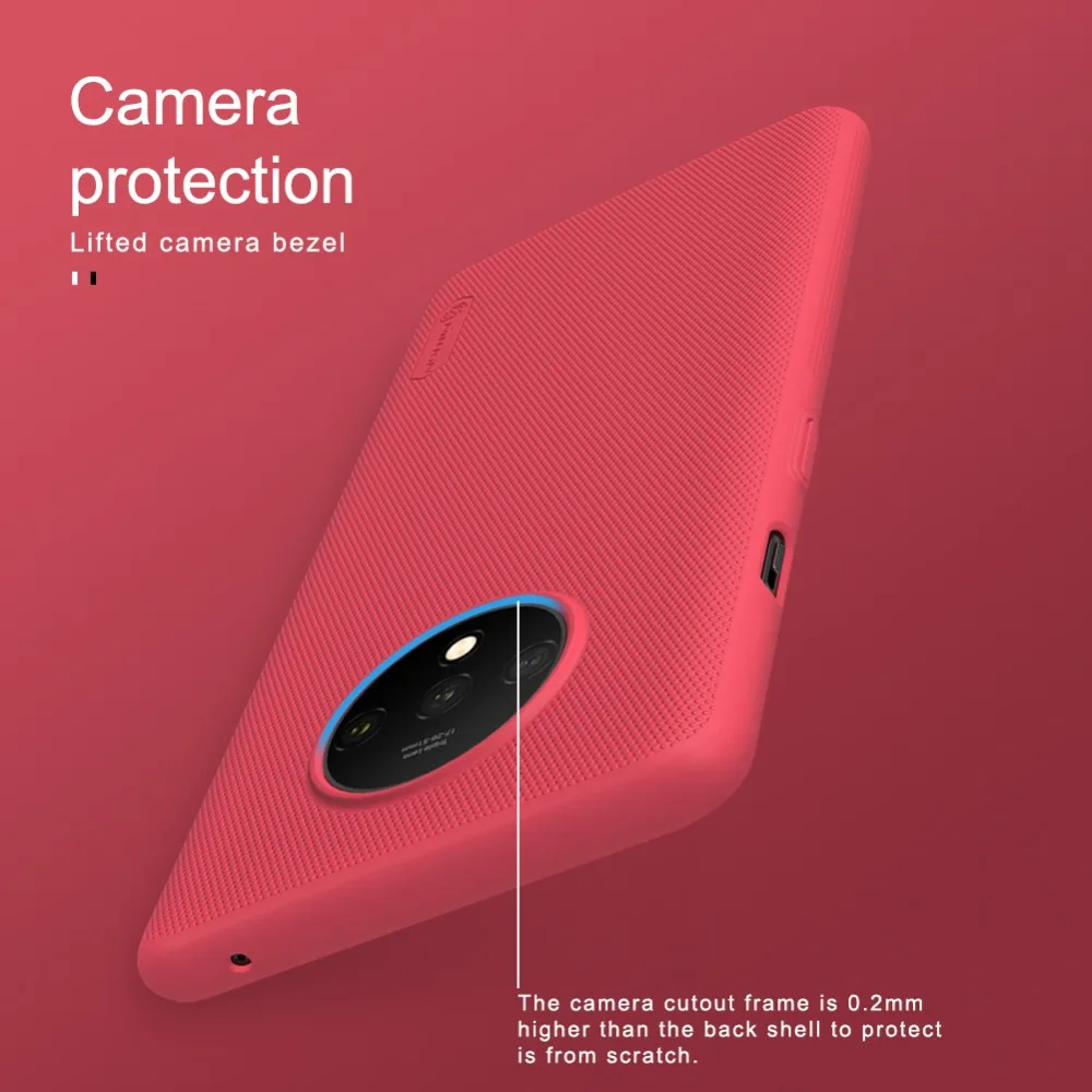 Для Oneplus 7T чехол Nillkin Super Frosted Shield Жесткий PC One Plus 7T Ультратонкий чехол-накладка для Oneplus 7T матовый чехол для телефона