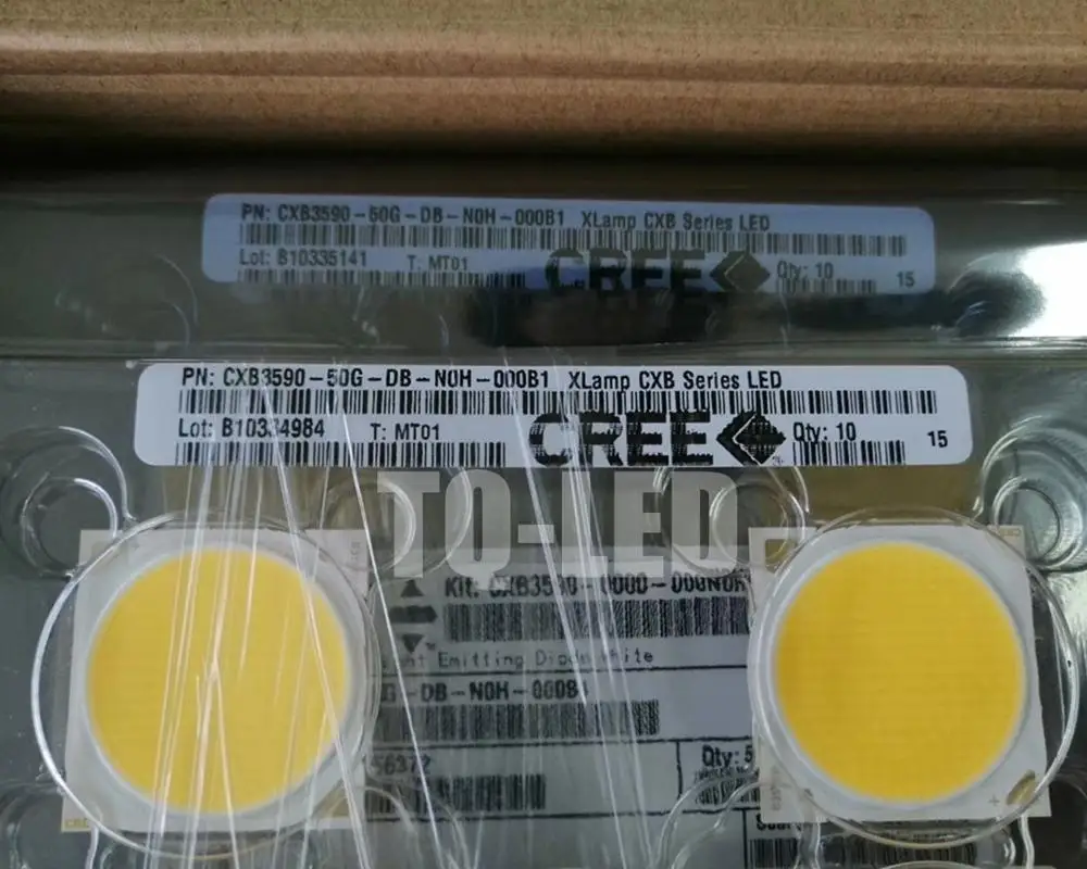 10 шт./лот, Cree COB CXB3590 led CXB 3590 3000 K-CD Bin 3500k-CD Bin 5000K-db Bin 80 CRI 36V рост растений 137W Мощность Led