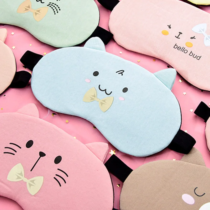 Маска для сна повязка на глаза материал хлопок 1 шт.|Маски вечеринки| |