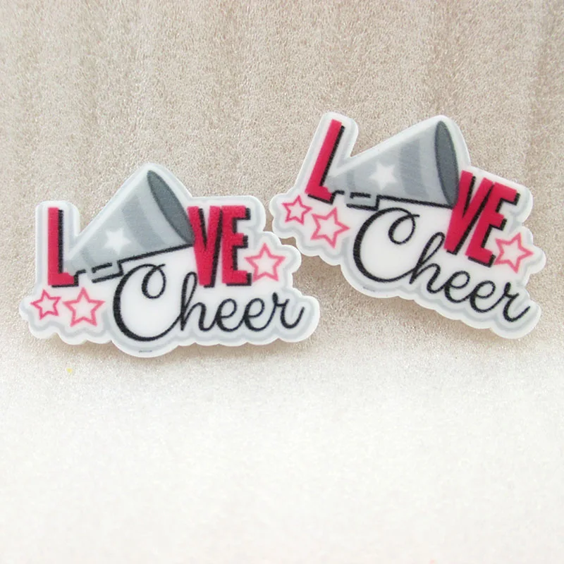 David accessories 25 шт./лот с надписью «Love» из смолы DIY чехол для лука плоское украшение из смолы материалы ручной работы, украшение дома, 25Yc1911 - Цвет: 2015766001