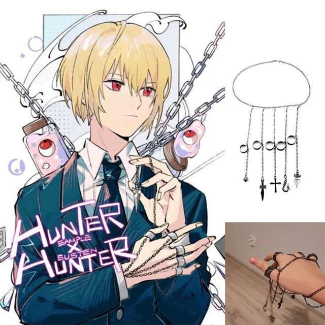 Hunter X Hunter Kurapika Chain Ring Japanese Anime Cosplay Metal