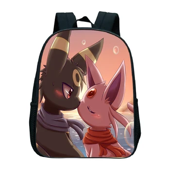 

Cute Pokemon Pikachu Preschool Backpack Gengar Boys Girls Toddler Kawaii Rucksack Eevee Children Kids Kindergarten Mochilas