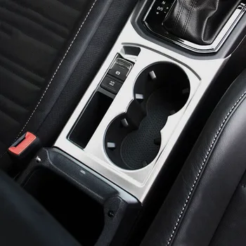 

2016 2017 2018 2019 Car Accessories Car Front Water Cup Frame Decoration Strip Cover Trim Sticker Styling ABS Matte for Touran