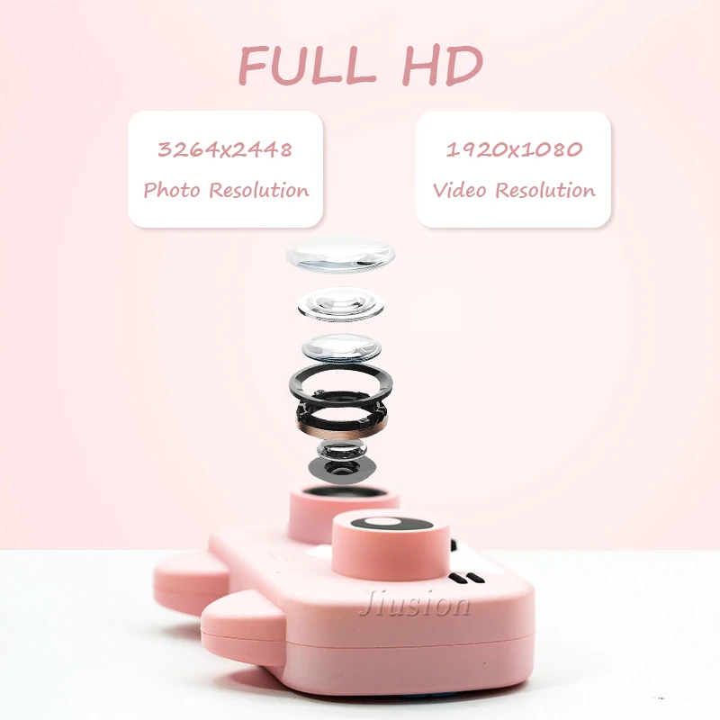 Мини Детская видеокамера 1080P HD Детская Цифровая Wi-Fi камера 2,0 дюймов дисплей Kinder Foto камера игрушки видеокамера для детей Подарки