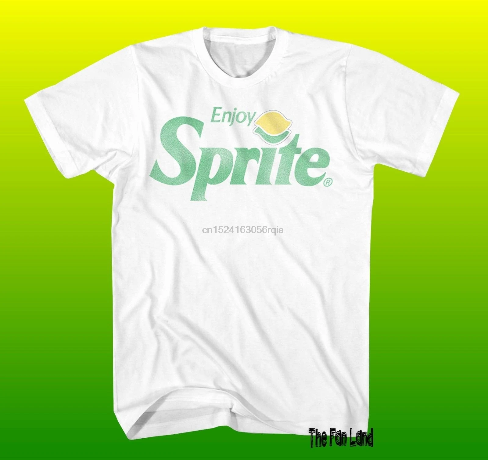 Новая Винтажная белая мужская футболка Sprite sodawenjoy | Мужская одежда