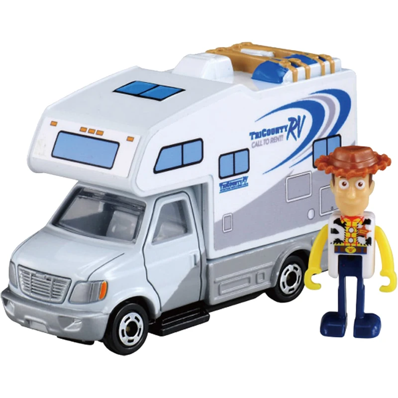 Takara Tomy Tomica игрушка "Дисней" История 4 езды на TS-01 Woody& RV автомобиль металлический литой автомобиль модель