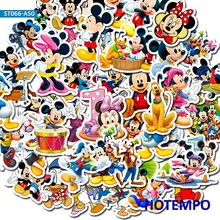 50 шт. Минни Микки наклейки для детей Дети Учительская школа подарок DIY письмо дневник в стиле Скрапбукинг Канцелярские принадлежности Pegatinas наклейка