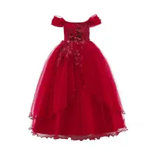 Повседневные однотонные качели сетчатые костюмы с круглым вырезом и короткими рукавами для девочек; вечерние сетчатые платья с круглым вырезом; милое платье с аппликацией