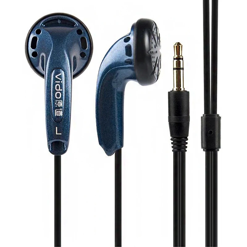  Vido Wired Earphone Noise Reduction Music Headphones 2 Colors Ear Hook Earphones Sport Earphone For Mobile Phones Game Music 