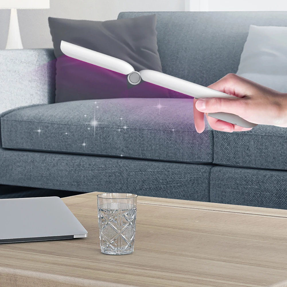

Handheld UV Disinfection Stick Household Led Disinfection Lamp Sterilizing Lamp Bedroom Quilt Sheets Sofa Sterilize For Home