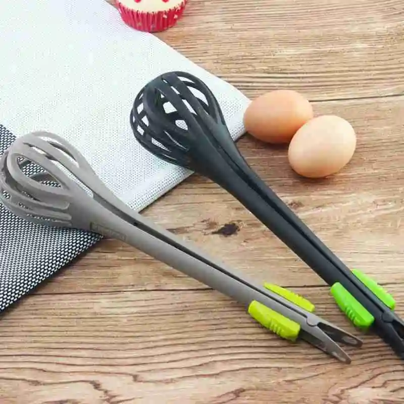 1pc Multifunctional Eggbeater Creative Dual-purpose Manual Tools Gadgets Whisk Baking Food Clip Kitchen Mixer Egg Dropshipp A0Y8
