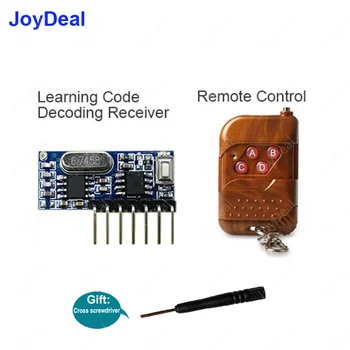 

433 with decoder 4 high level output remote 1527 remote control switch module wireless mini receiver transmitter