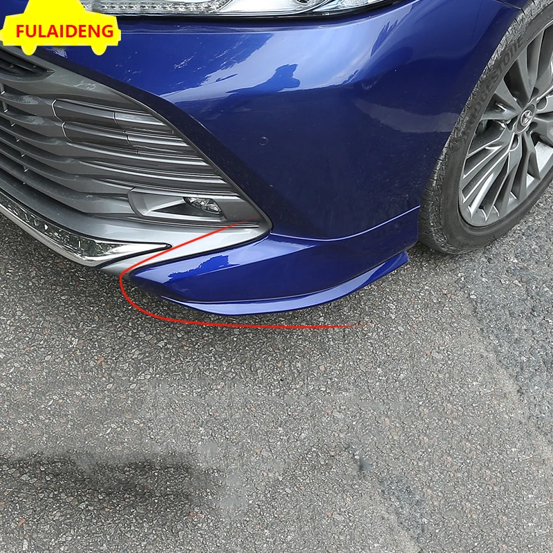 2 шт. для Toyota Camry XLE V6, XLE, LE, L- ABS передний бампер передняя губа угловая декоративная крышка отделка автомобиля Стайлинг