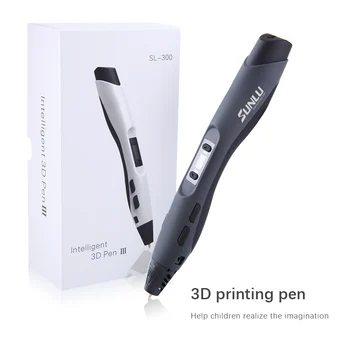 

SL-300A 3D Printing Pen Low Temperature Safe 3D Pen with ABS PLA Filament sl 300a Original Intelligent Toy Gift for Children