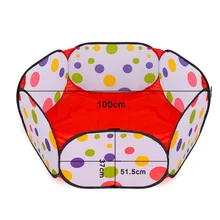 Детская палатка с океаном, мяч для бассейна, волнистый шар, складной бассейн, красочная коробка для упаковки, мяч для бассейна для детей