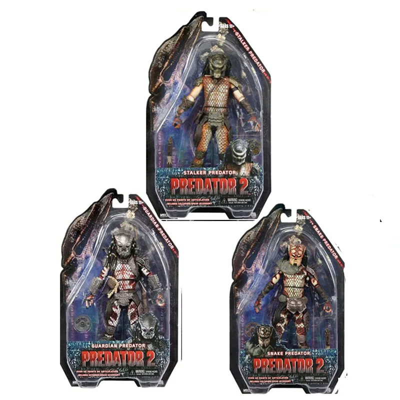 

Original NECA Predator 2 Guardian Snake Stalker Predator Action Figures Collectible Toys Gift