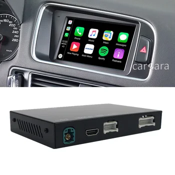 شراء CarPlay أندرويد السيارات ميرورلينك التكامل محول ل SQ5 Q5 سيارة OEM شاشة أبل آيفون سيارة اللعب جوجل خريطة سبوتيفي بلوتوث