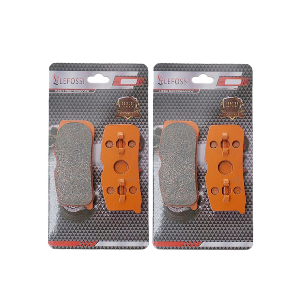 thumbnail image 2 of LE LEFOSSI Carbon Fiber Brake Pads For Can-Am Spyder RT/RS 2008-2012 - Front & Rear Pads FA474F FA473R Replacement 2 of 8
