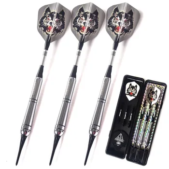 

18g CUESOUL 15cm 3PCS/set Darts Professional Game Soft Tip Darts Electronic Dart Needle Alloy Alu Dart Shaft With Dart Flights