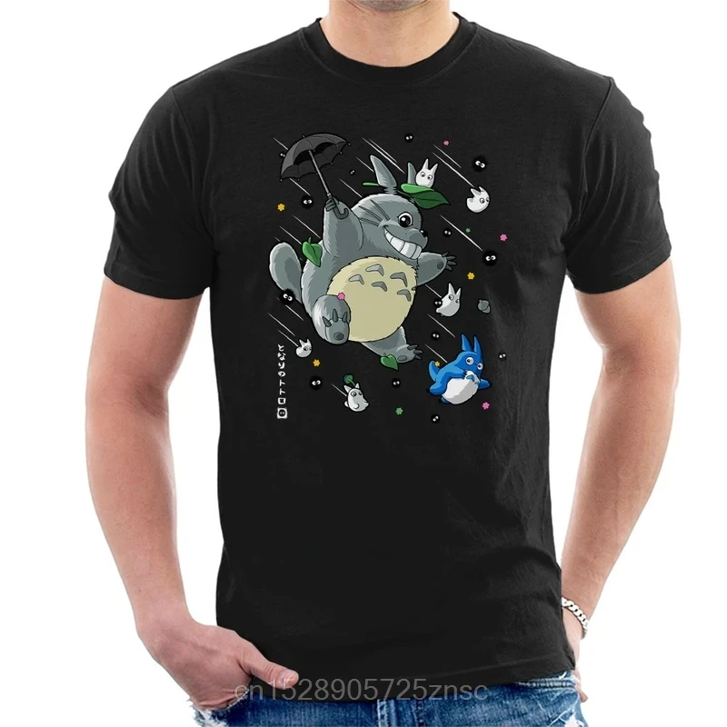 Печатные 2020 camiseta с изображением героя мультфильма Мой сосед Тоторо Pampling Для