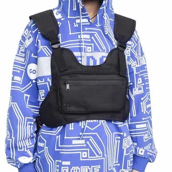 

Outdoor Sports Men Chest Bag Waterproof Tactical Pockets Streetwear Mobile Phone Bags Small Tactical Backpack