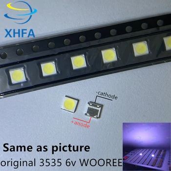

300PCS FOR WOOREE LED Backlight 2W 6V 3535 150LM Cool white WM35E2F-YR09B-eA LCD Backlight for TV TV Application