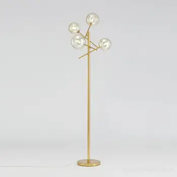 

Post-modern Glass LED Floor Lamp Magic Bean Floor Lamp Creative Decoration Floor Lamps for Living Room Study Bedroom Standing