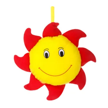 

Toddler Baby Star Sun Moon Pattern Plush Stuffed Doll Kids Sleeping Comfort Musical Crib Mobile Toys Gifts for Children Birthday