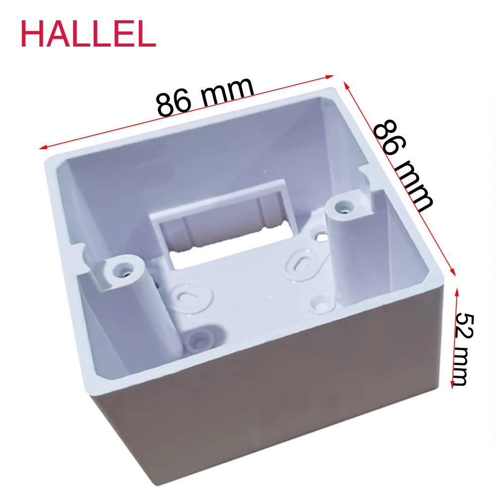 Switch Box 35 40 52 mm Wall Surface Junction Outfit Box Socket External Mounting Outlet Box
