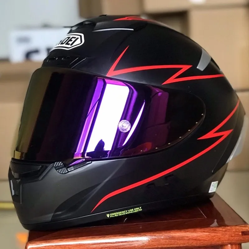 SHOEI X14 Helmet X-Fourteen R1 60th Anniversary Edition Matte Black Helmet  Full Face Racing Motorcycle Helmet Casco De Motocicle