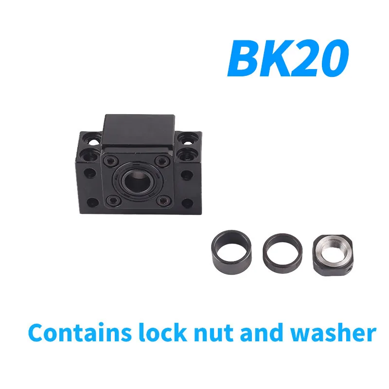 

BK20 Ball screw support seat screw bearing fixing seat automation accessories Lead Screw 3D Printer Parts CNC