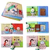 Montessori Baby Book Life Skills Learning Baby Cloth Book Soft Baby Quiet Book Educational Baby Toys 1 2 3 Years 1