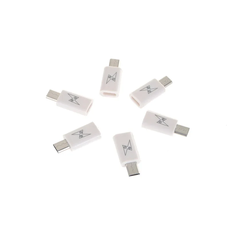 Micro USB папа к USB-C type C Женский адаптер конвертер для зарядки и передачи данных