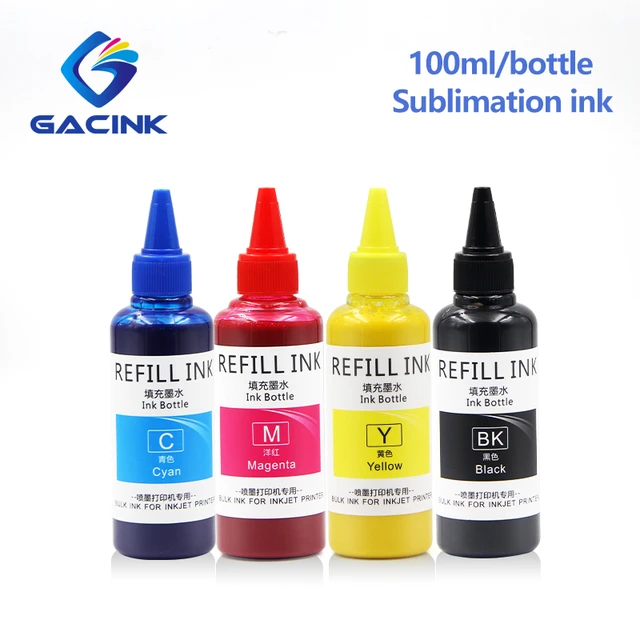100ml sublimation ink for epson ET-2720 ET-2760 ET-4700 ET-4760 ET-1500  WF3620 WF3640 WF7610 WF7620 WF7710 WF7720 F500 printers - AliExpress