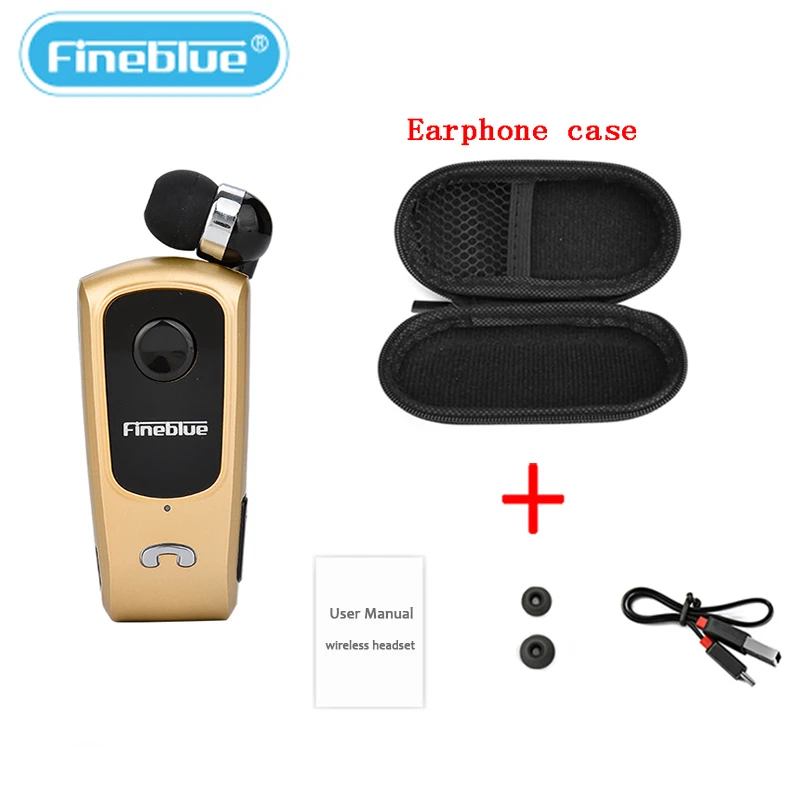 Fineblue F920 Беспроводная Выдвижная портативная мини bluetooth-гарнитура звонки