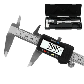 Online Hot Selling Top Quality Promotional Digital Caliper Small Electronic Plastic Vernier Calipers Set