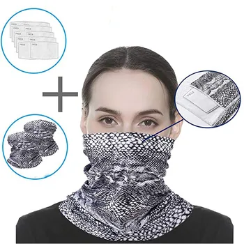 2pcs women mask scarf multi-purpos