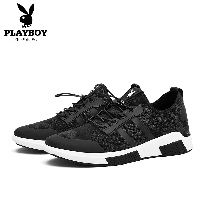 PLAYBOY/Новые кроссовки для бега; дышащая сетчатая обувь из сетчатого материала; легкие крутые кроссовки для прогулок на шнуровке; кроссовки для бега