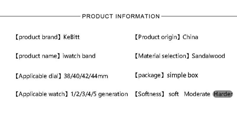 Высокое качество деревянный ремешок для наручных часов Apple watch, версии натурального бамбука черный коричневый ремешок для наручных часов iwatch серии 5 4 3 2 1 40/44/42/38 мм полосы