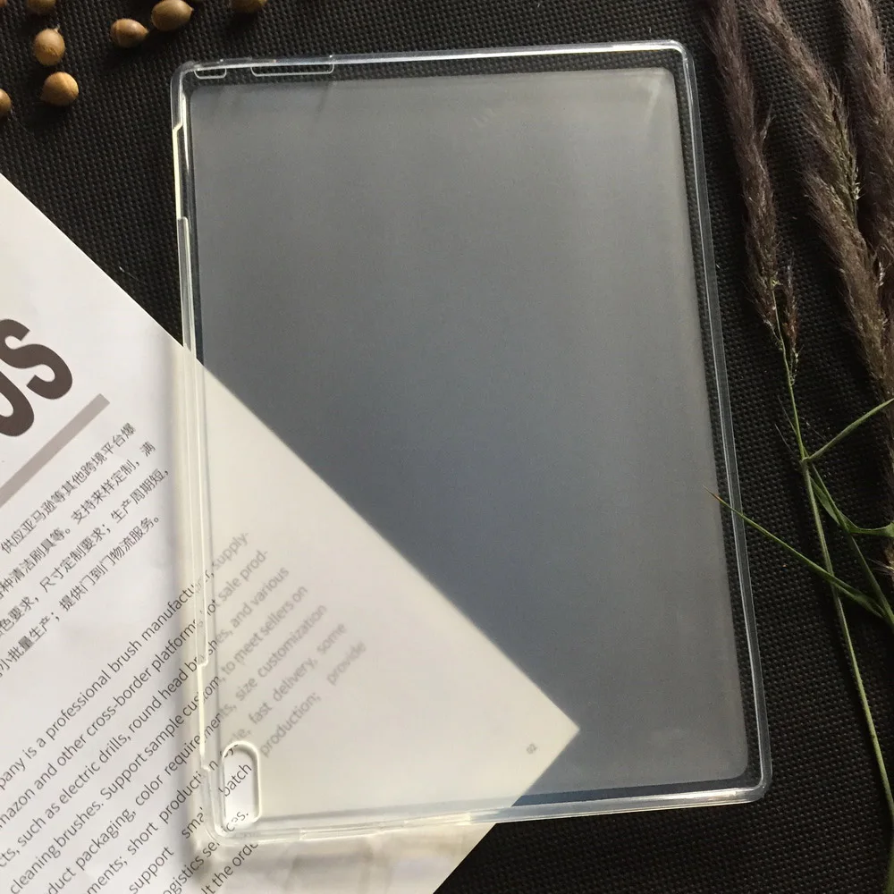Для Lenovo TB-X704F Мягкий чехол из ТПУ Tab 4 10 Plus TB-X704L Tab4 прозрачные противоударные Чехлы