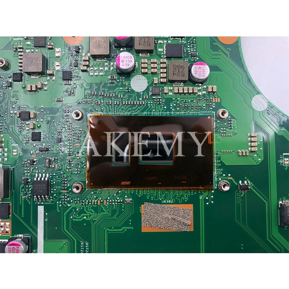  P454UQ Laptop motherboard for ASUS PRO454UQ P454UQ P4540UQ original mainboard I7-7500U 940MX REV:2.