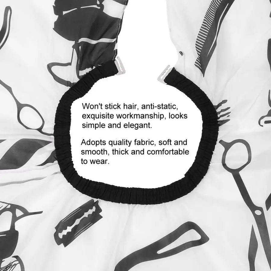 Обертывание стильный узор для стрижки волос накидка ткань водонепроницаемый дышащий парикмахерский Фартук Магазин использование салон мантия накидка для стрижки волос