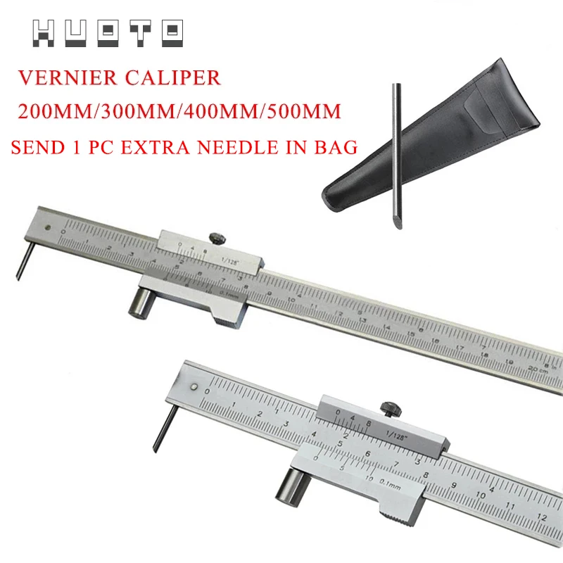Tool Ruler Gauging Vernier-Caliper Scriber-Needle Marking Measuring-Instrument 0-200mm
